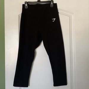 Gymshark black leggings, size small